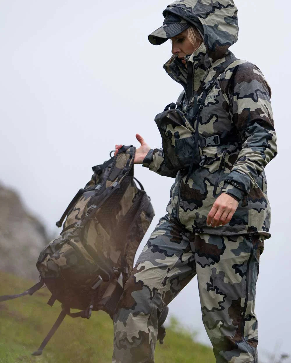Women's Chugach TR Rain Jacket | Verde