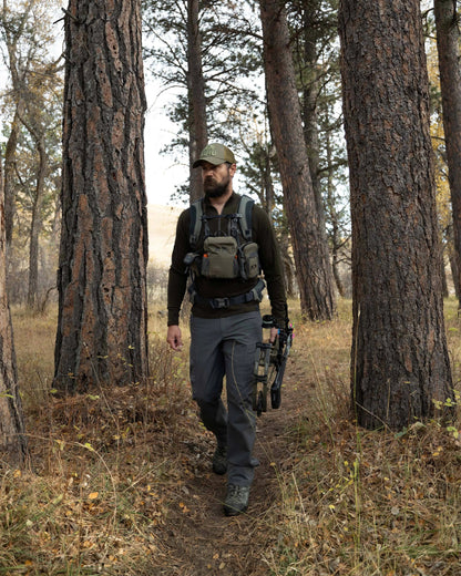 ULTRA Merino 145 Zip-T Hunting Shirt | Ash