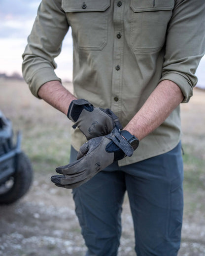 Motive LS Workgrade Shirt | Khaki