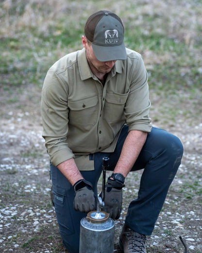 Motive LS Workgrade Shirt | Stone
