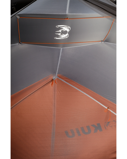 Mountain Star 2 Person Tent Set | Gunmetal-Orange