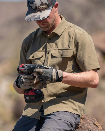 Motive SS Workgrade Shirt | Stone