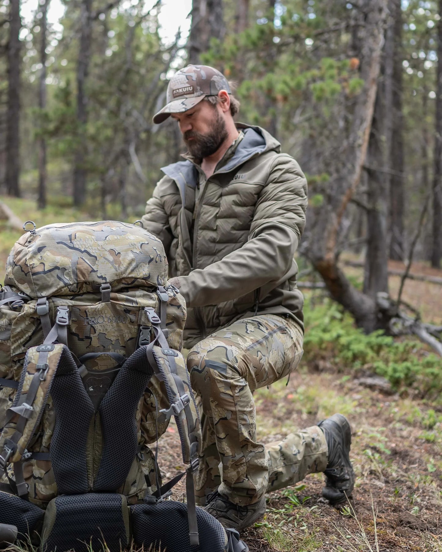 Axis Thermal Hybrid Hooded Jacket | Gunmetal