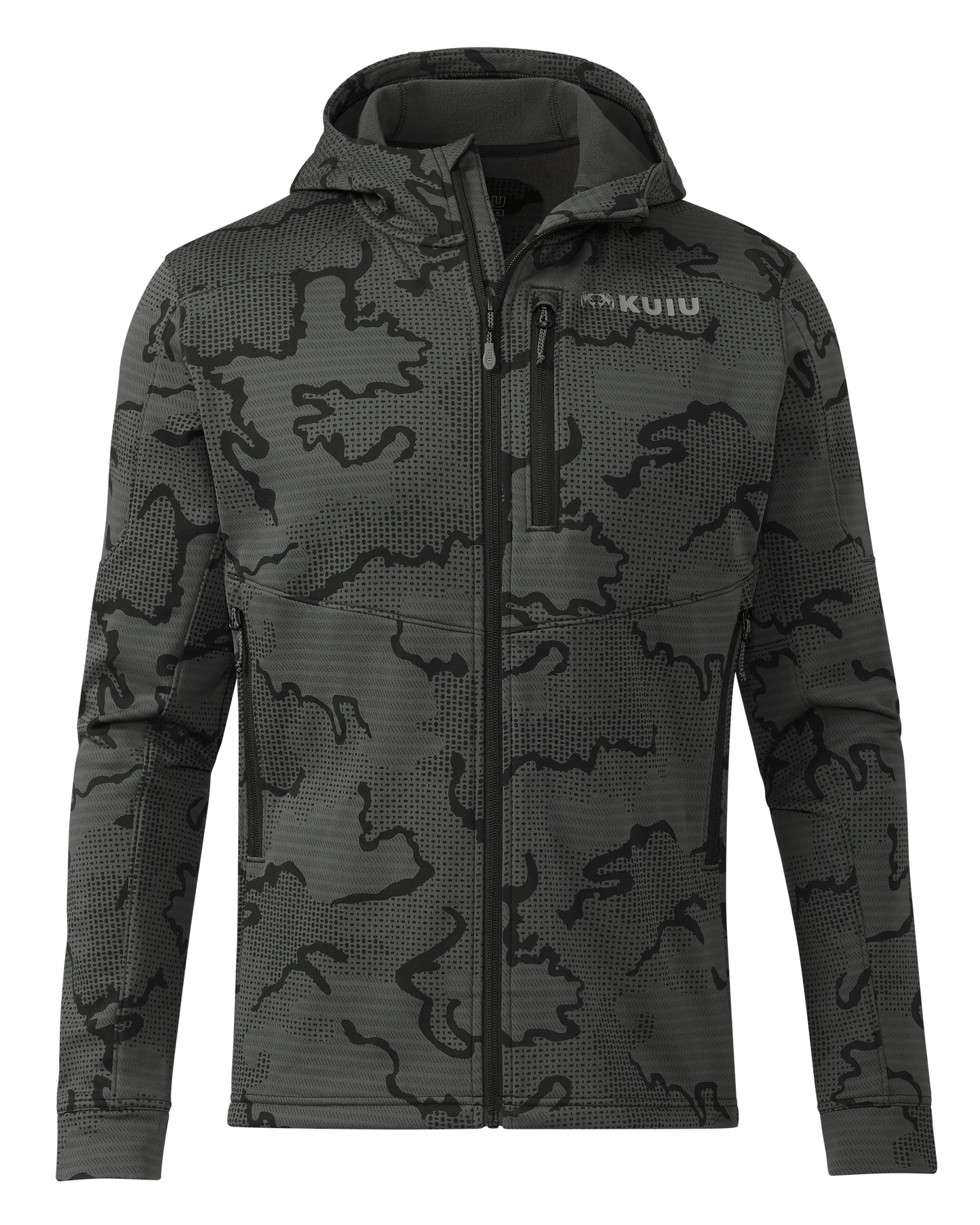 Ridgepoint Fleece Hoodie | Black Tonal