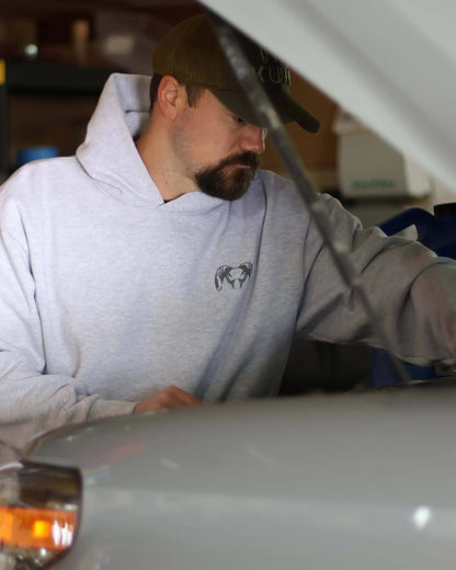 Workgrade Heavyweight Hoodie | Brown