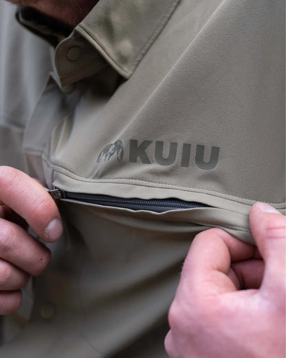 Mesa Vented SS Snap Shirt Gritstone | Dune Gritstone