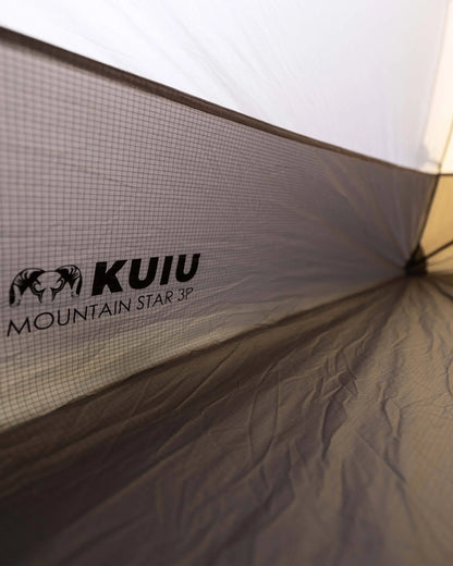 Mountain Star 3 Person Tent Set | Gunmetal-Camel