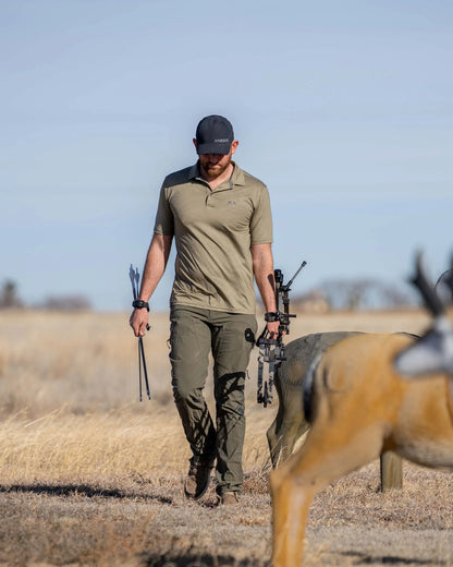 KUIU Performance Polo Topo | Slate Topo