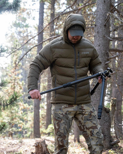 Super Down PRO Hooded Jacket | Verde