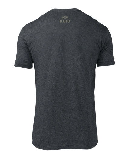 KUIU Topo Block T-Shirt | Charcoal