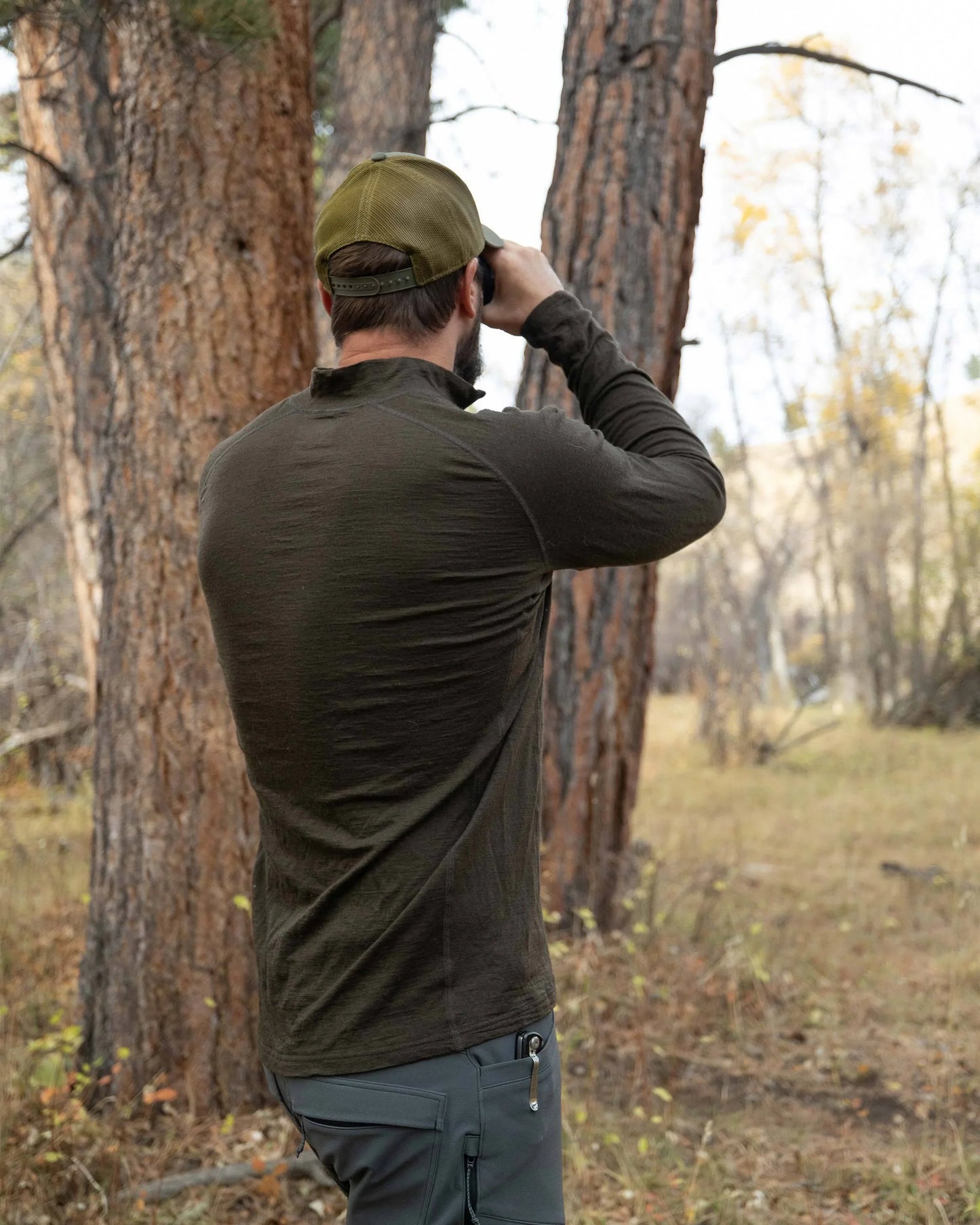ULTRA Merino 145 Zip-T Hunting Shirt | Verde