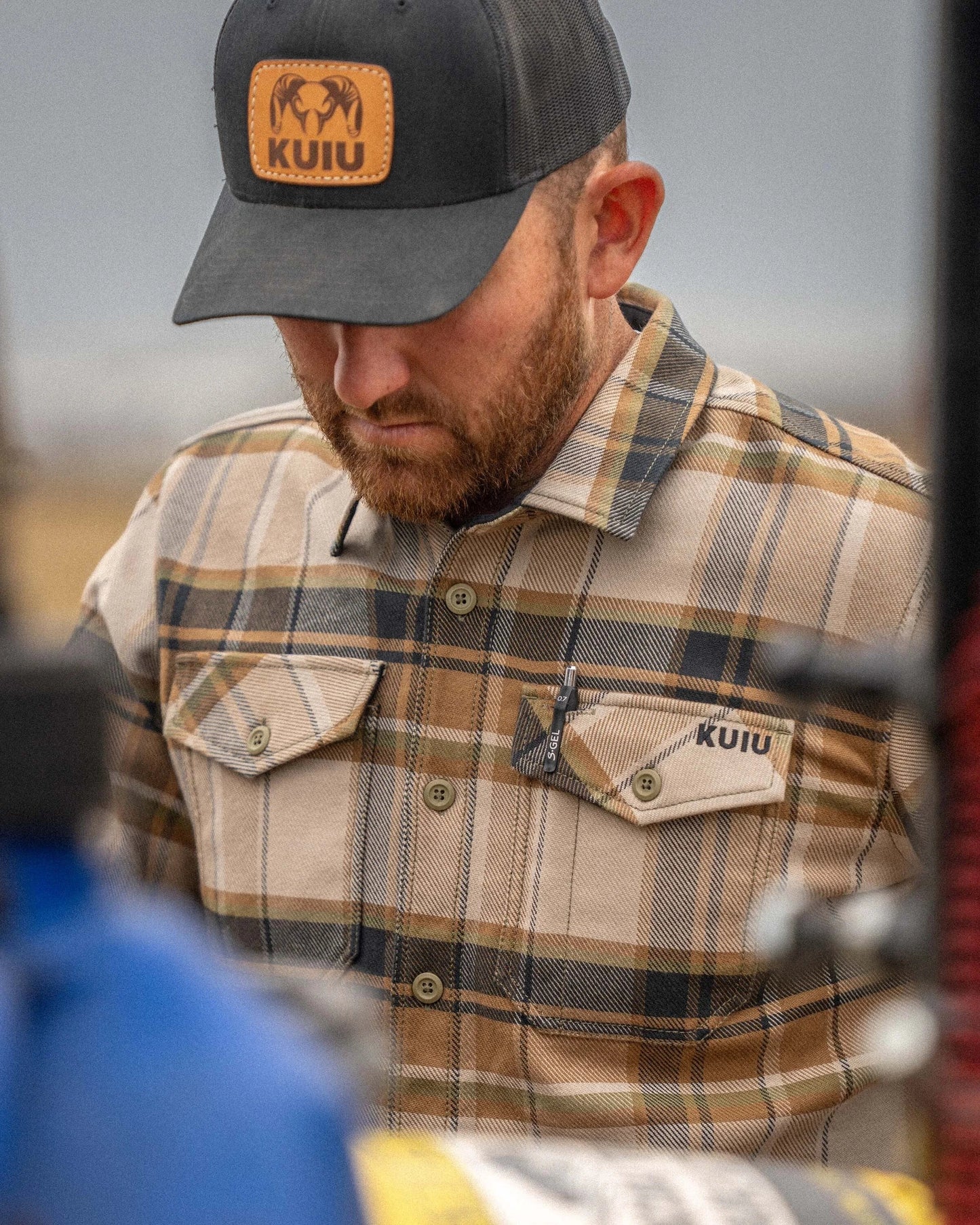 Flannel Heavyweight Shirt | Vias Check Plaid
