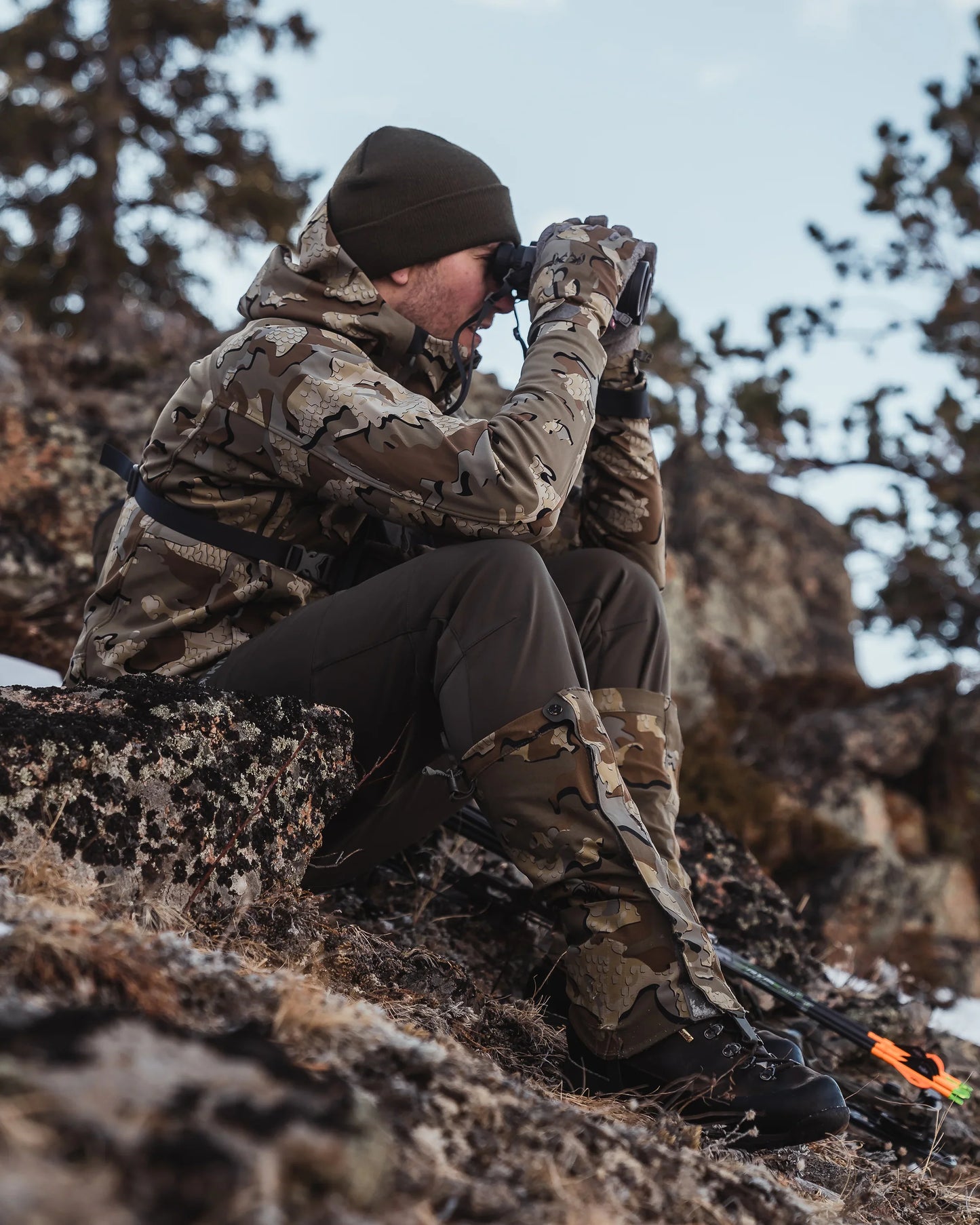 Axis Hybrid Hooded Jacket | Ash