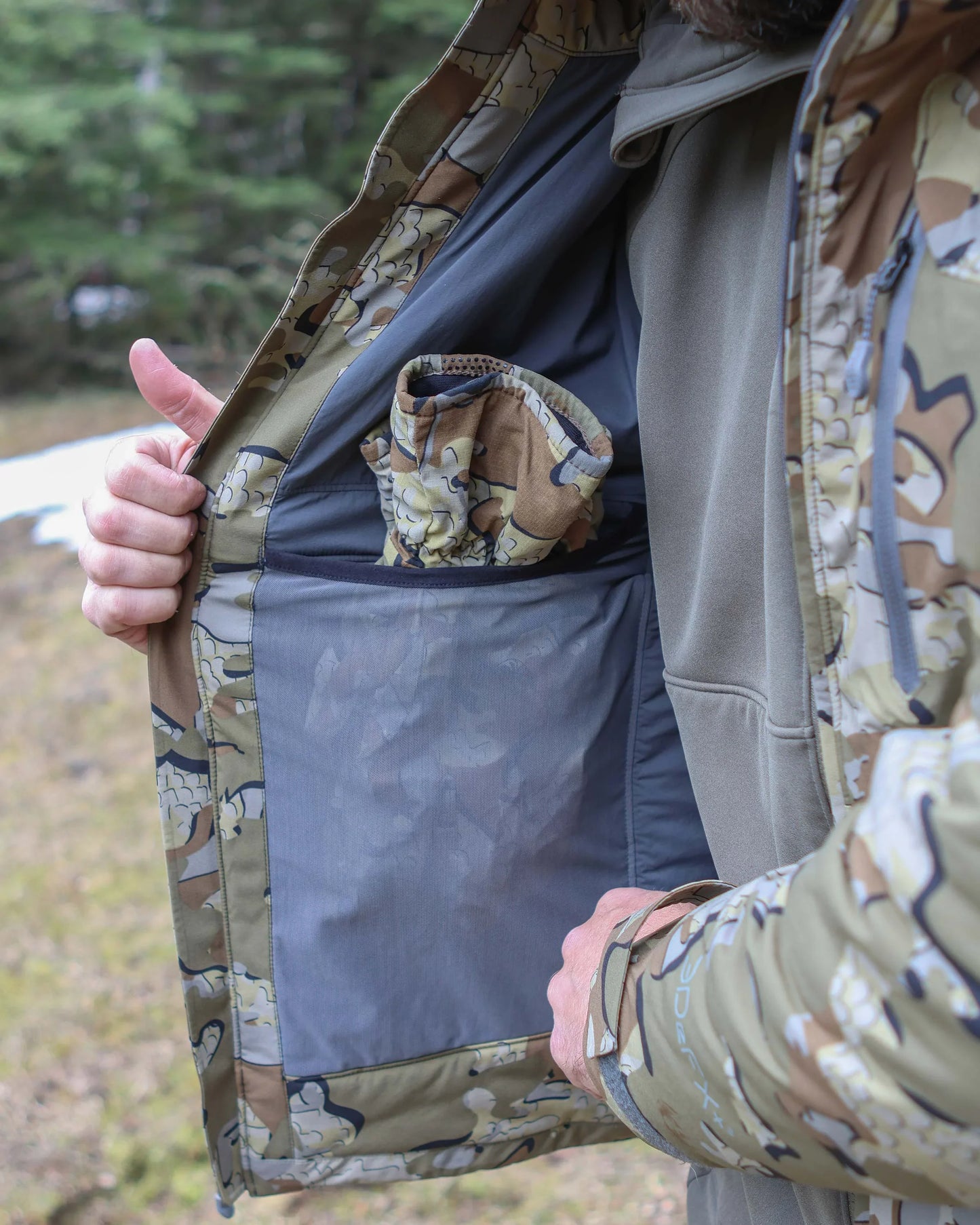 Mountain PRO Hooded Jacket | Verde