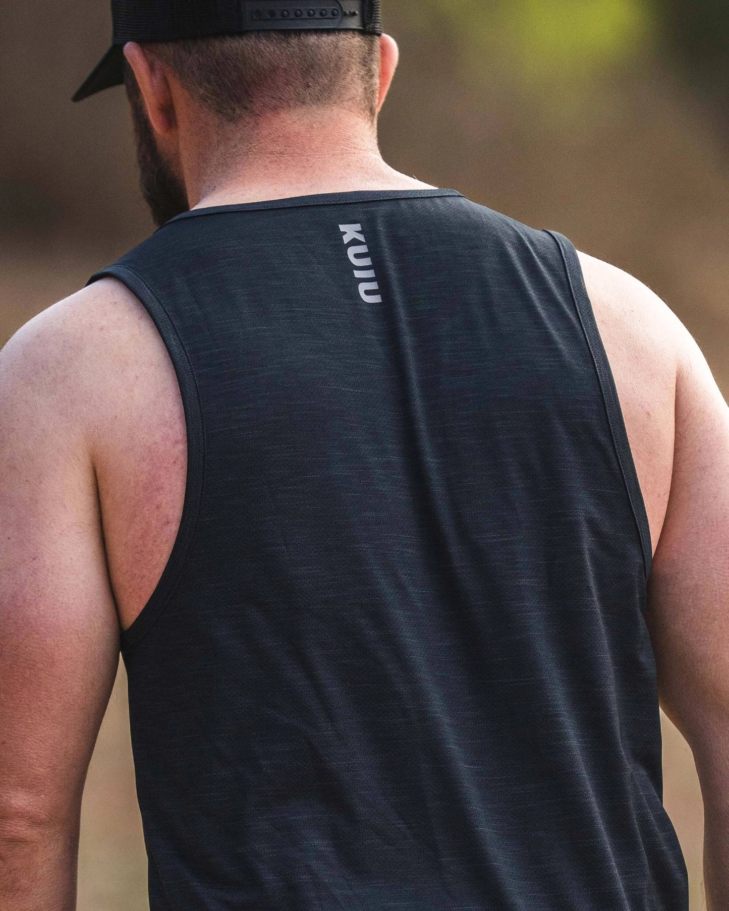 EnduroMesh Tank | Black Heather