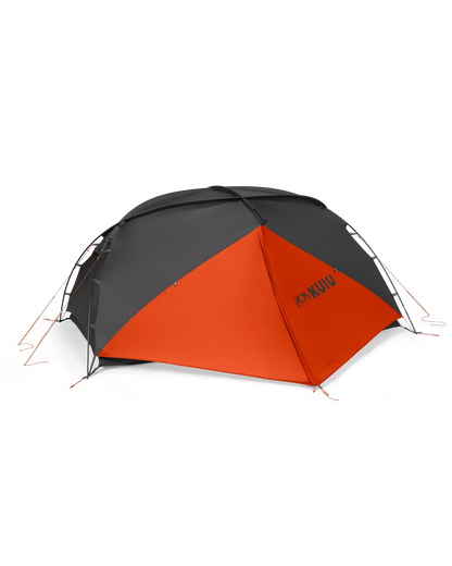 Mountain Star 2 Person Tent Set | Gunmetal-Orange