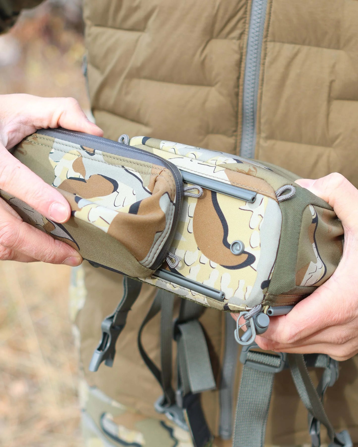 PRO G3 Bino Harness Accessory Pocket | Verde