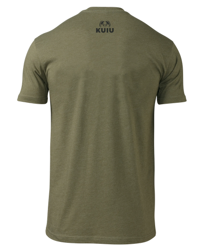 KUIU Square Chest Logo T-Shirt | Military Green
