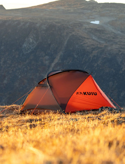 Mountain Star 2 Person Tent Set | Gunmetal-Camel