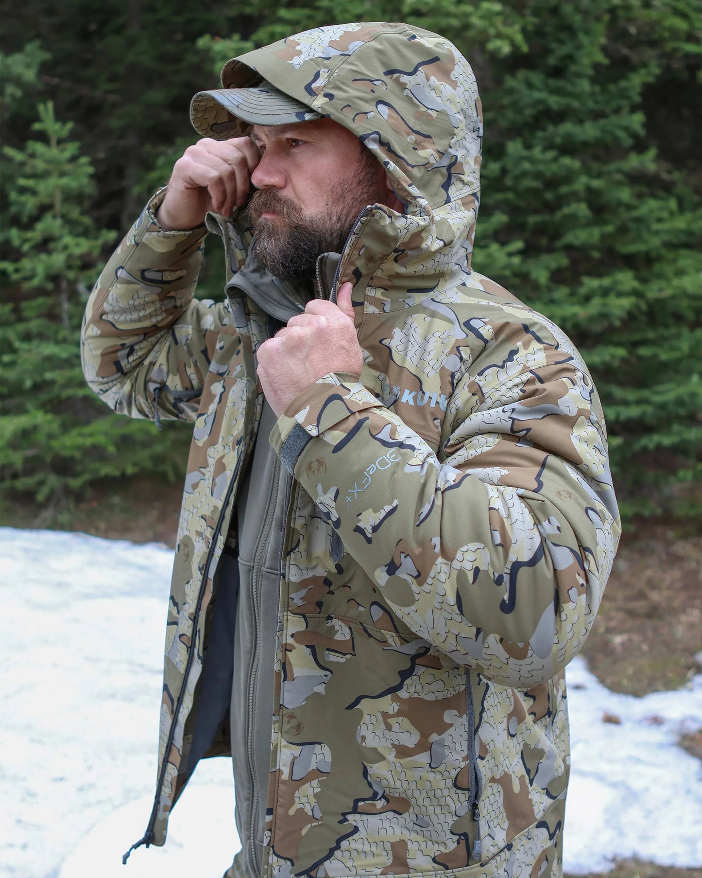Mountain PRO Hooded Jacket | Verde