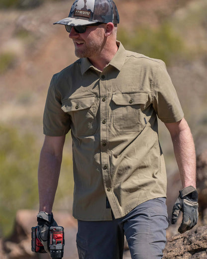 Motive SS Workgrade Shirt | Gunmetal