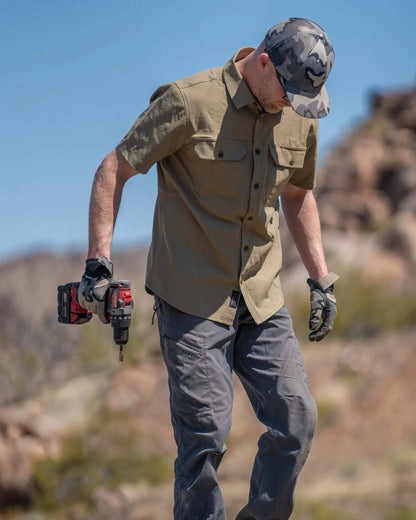 Motive SS Workgrade Shirt | Khaki