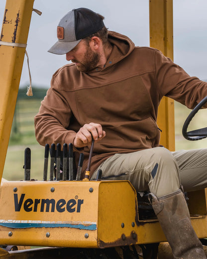 Workgrade Utility Hoodie | Evergreen