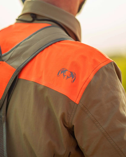 Upland Sporter Shirt | Khaki/Blaze Orange