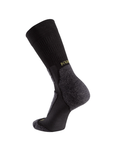 StrongWool Hybrid Crew Sock | Grey Green