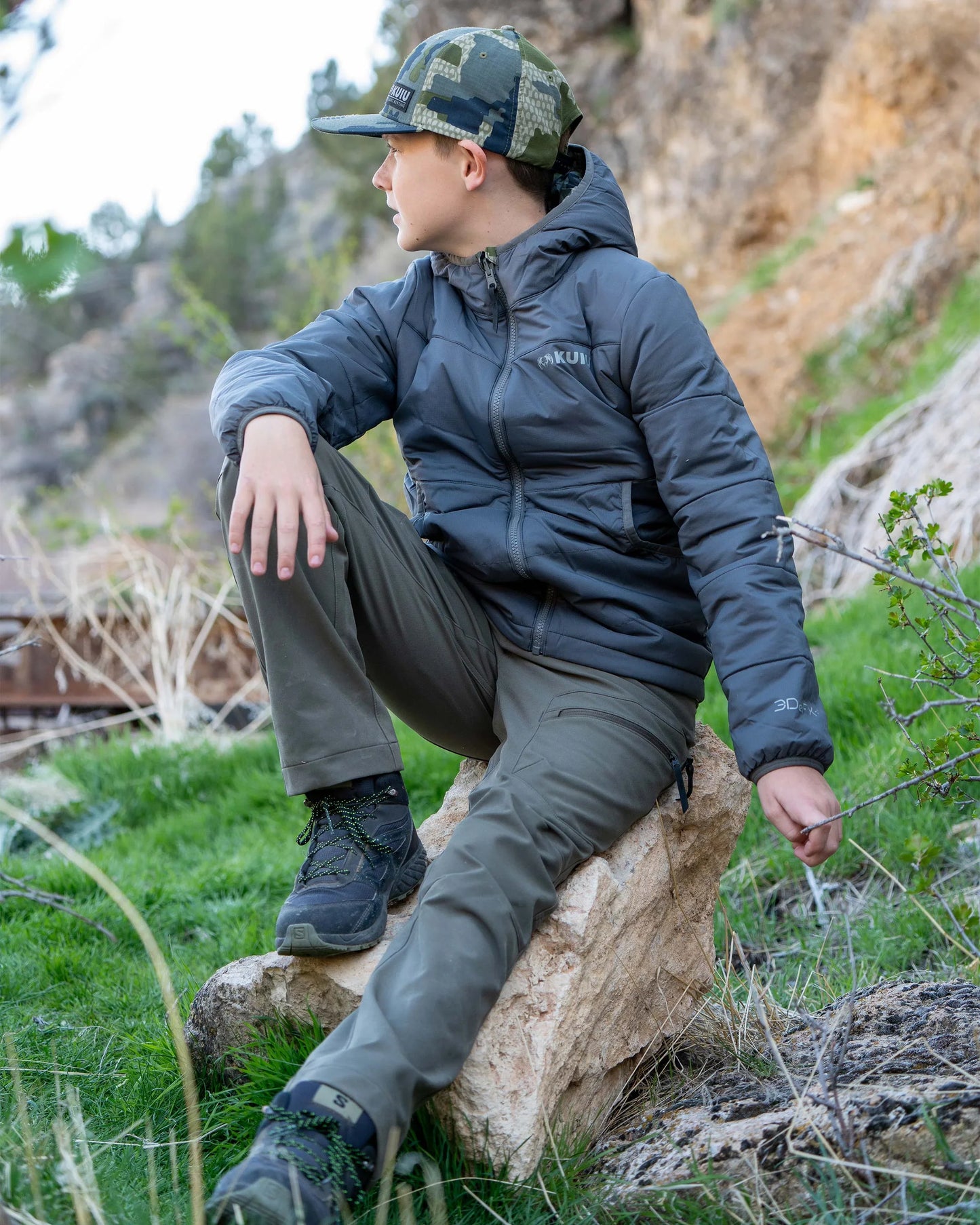 Youth Attack Pant | Ash